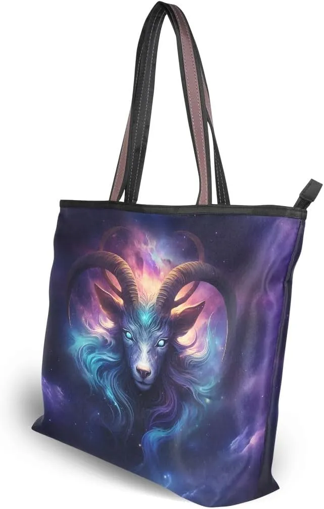 senya Magic Sheep Shoulder Bags Large Handle Ladies Handbag