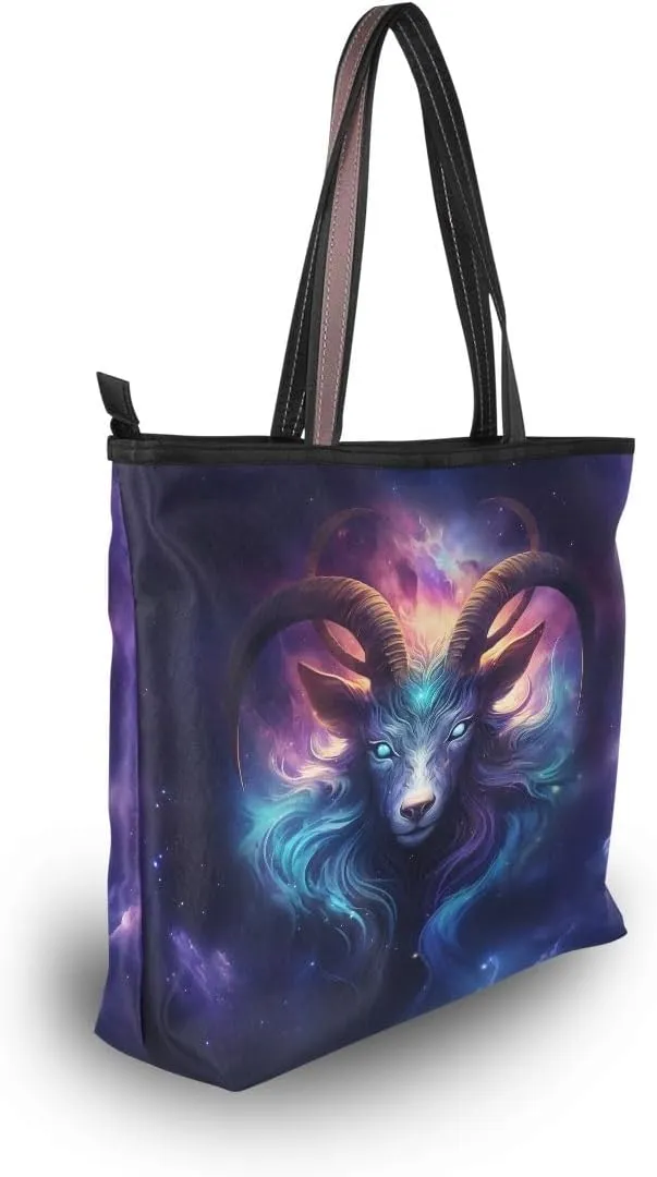 senya Magic Sheep Shoulder Bags Large Handle Ladies Handbag