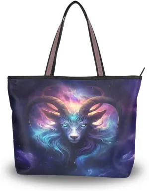 senya Magic Sheep Shoulder Bags Large Handle Ladies Handbag