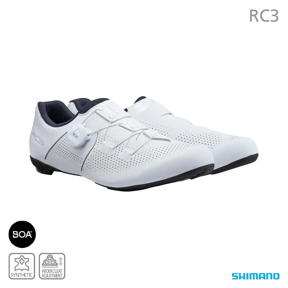 Shimano SH-RC302 Road Shoes White