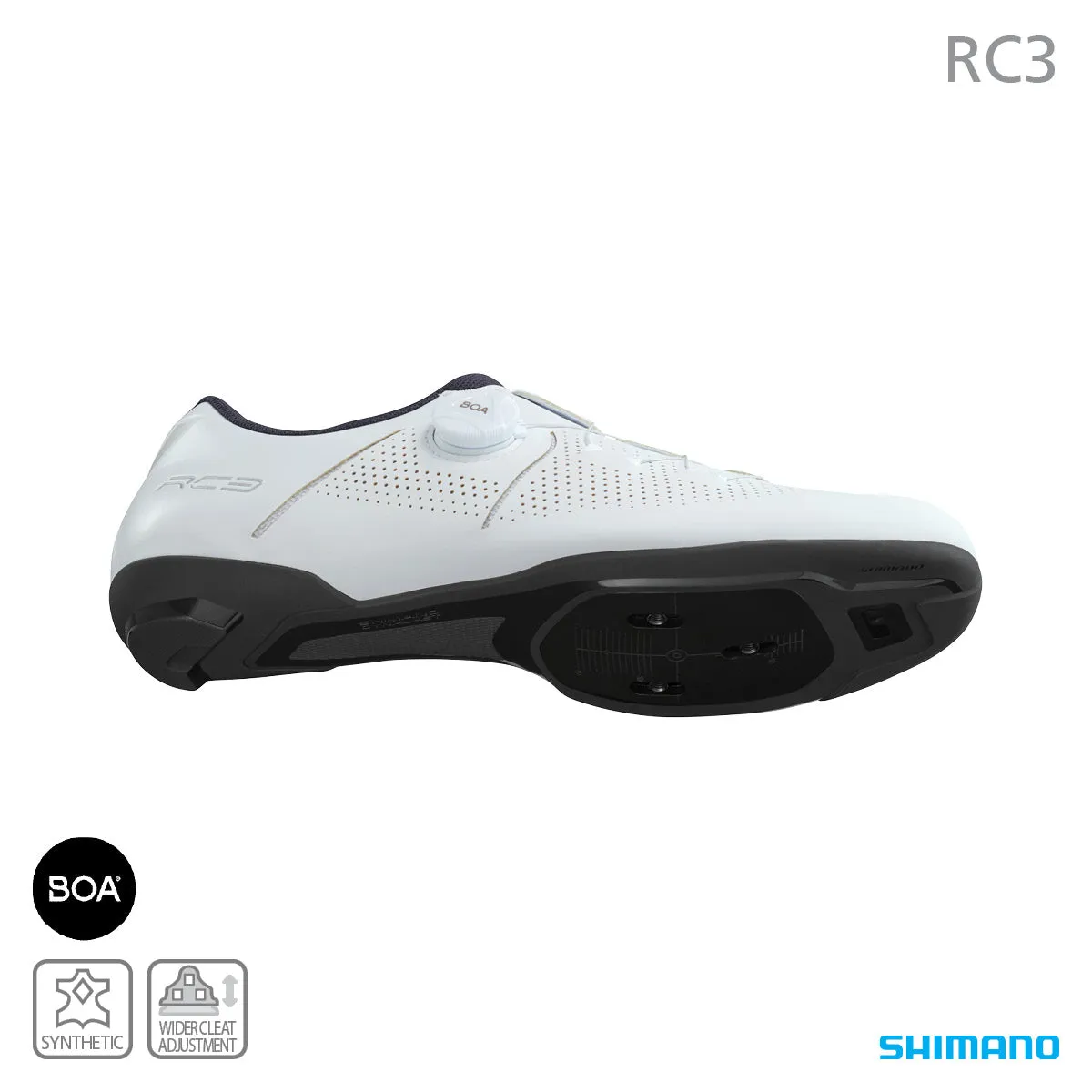 Shimano SH-RC302 Road Shoes White