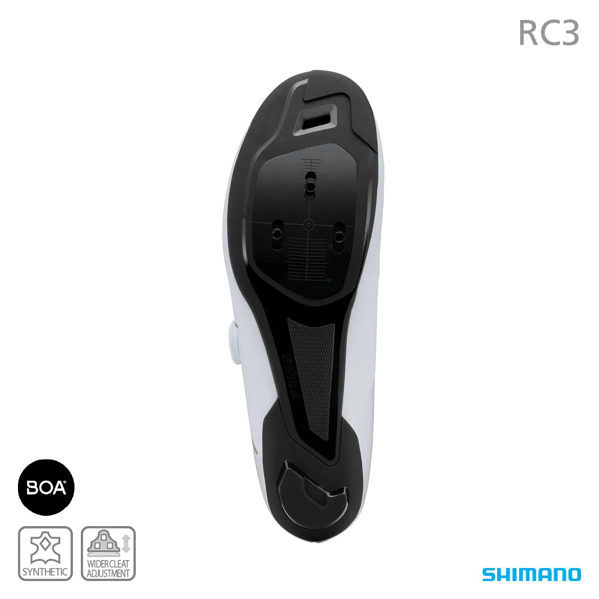 Shimano SH-RC302 Road Shoes White