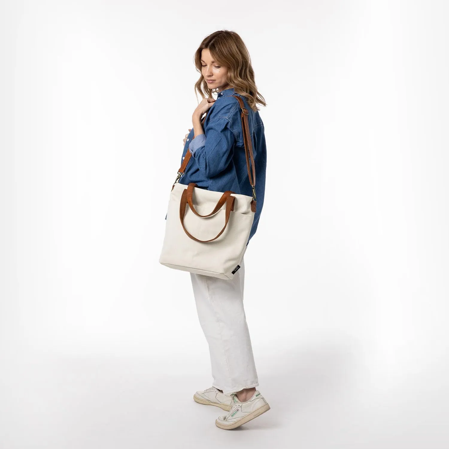 Simple Modern Canvas Tote Bag for Women