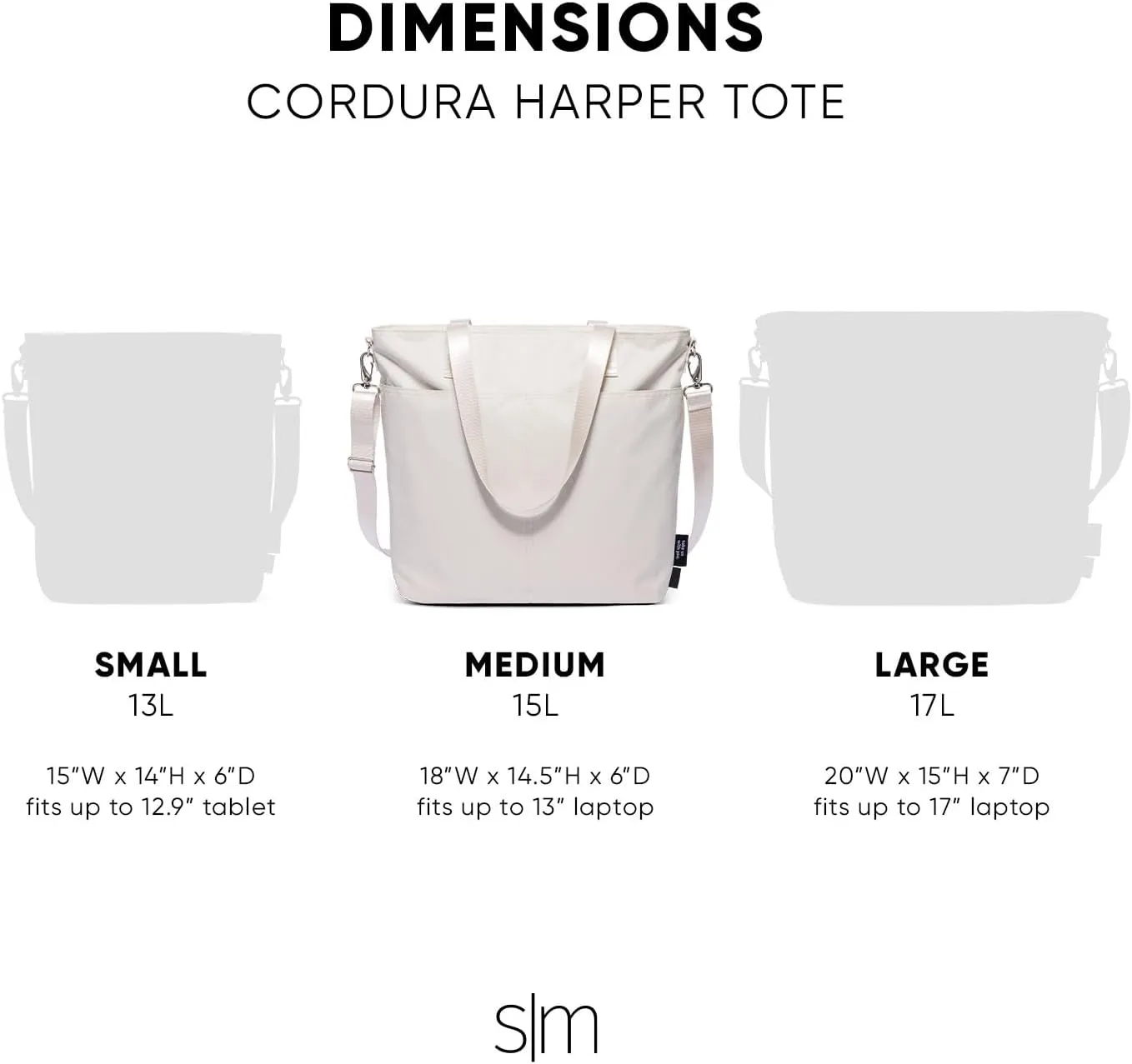 Simple Modern Tote Bag for Women
