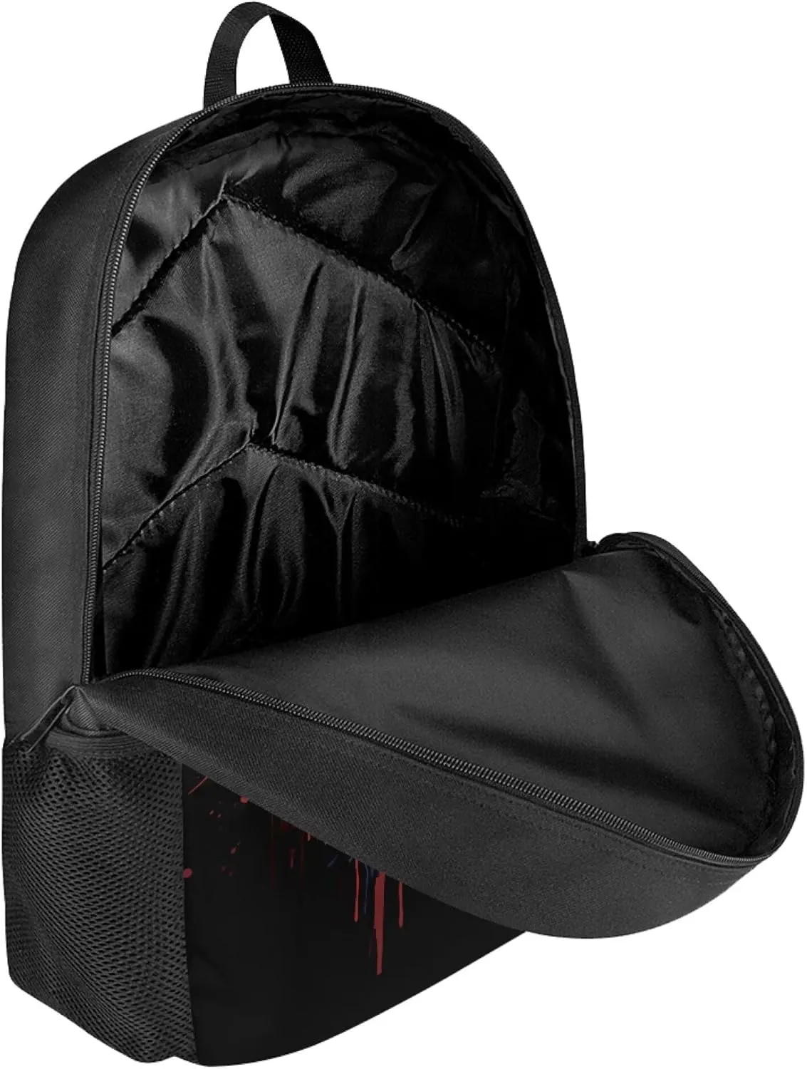 Simple School Bag for Kids Colorful Butterfly Backpack for Student Cute Print Large Capacity Bookbag with Adjustable Shoulder Straps Lightweight Sturdy Backpack for Boys Girls
