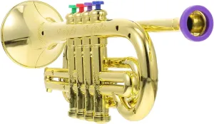 Simulation Trumpet for Creative Musical Instrument Plaything for Early Education and Imaginative Play Design for Fun