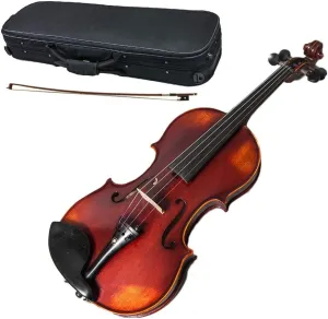 Sky Guarantee Mastero Sound Copy of Stradivarius 4/4 Size Professional Hand-made Two-piece Back 4/4 Full Size Acoustic Violin Antique Style Ebony Parts