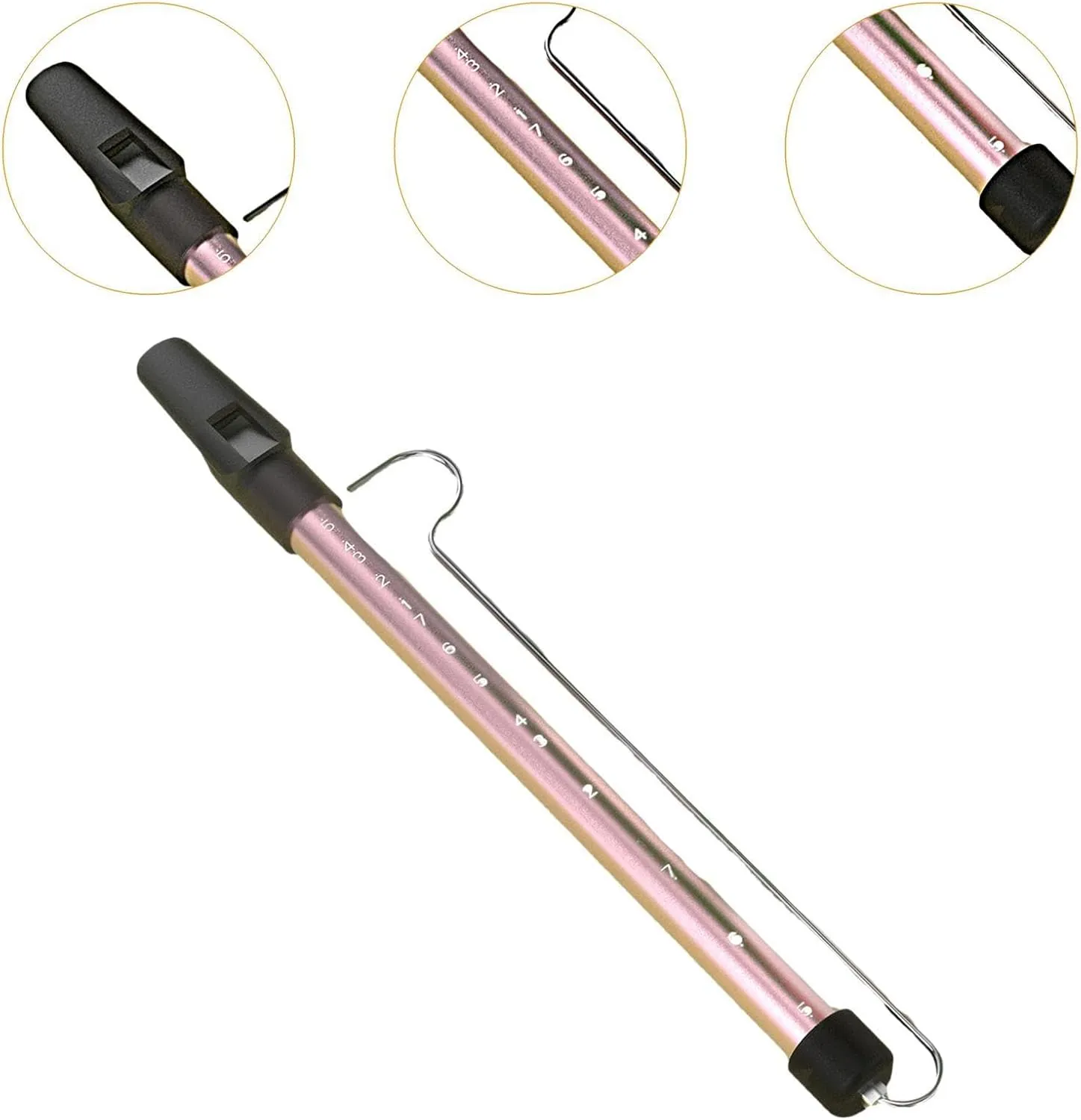 Slide Whistle Adults Toy Musical Toy Wind Instrument for School Prizes Children, Pink