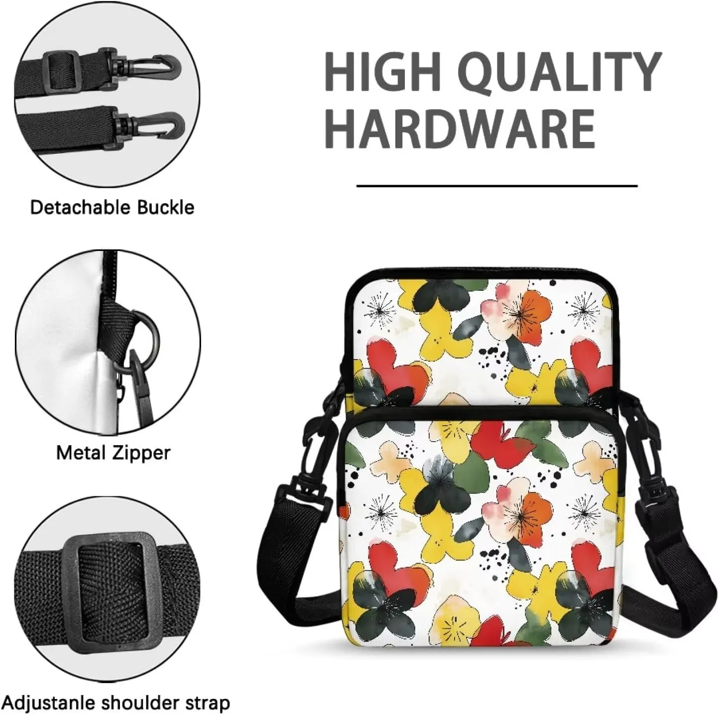Small Small Messenger for Women Men Crossbody Bags Handbags Purses Fanny Pack Wallet Bag Coin Purse Backpack
