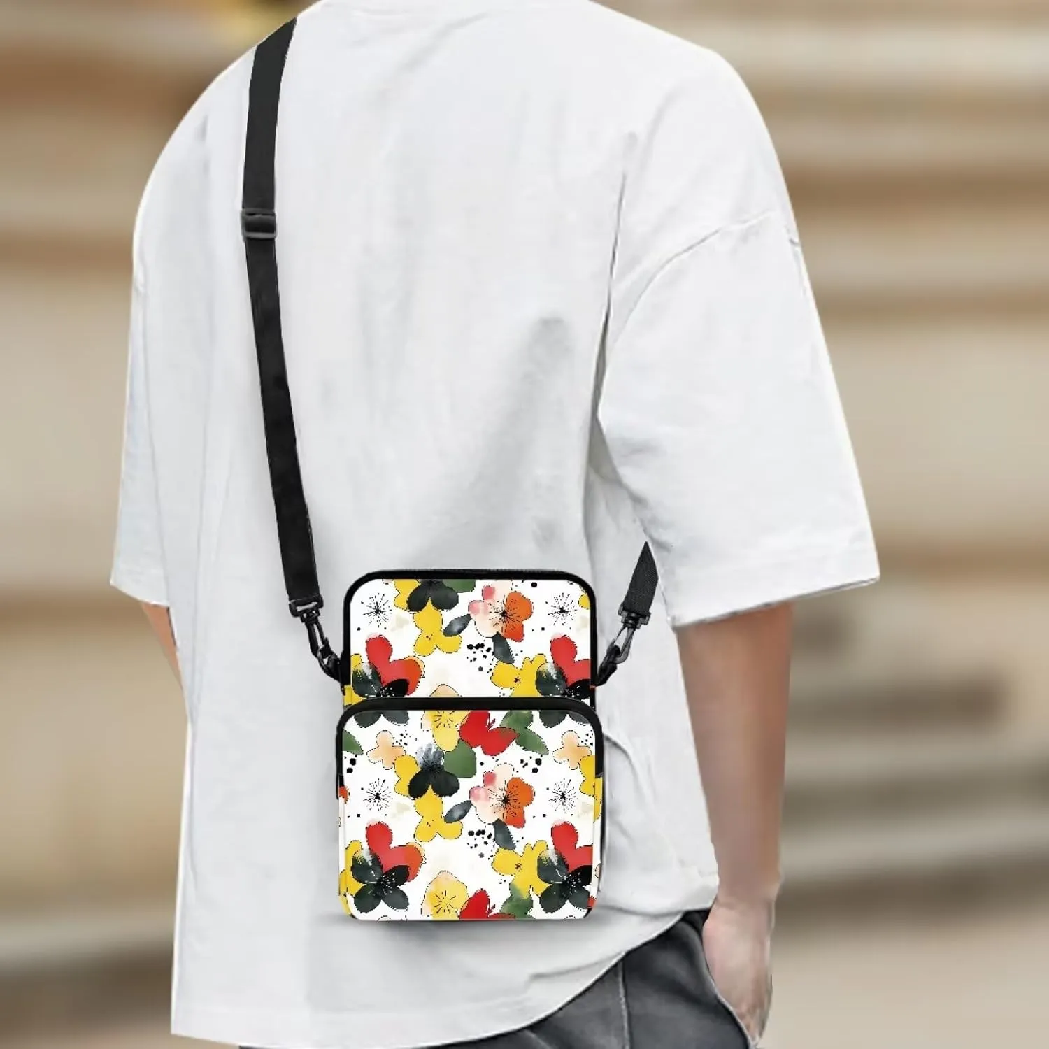 Small Small Messenger for Women Men Crossbody Bags Handbags Purses Fanny Pack Wallet Bag Coin Purse Backpack