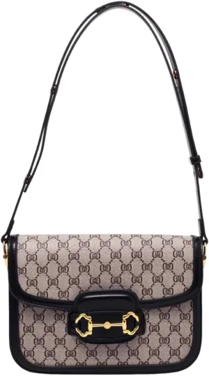 Small Women's Shoulder Bag, PU Leather Purse, Crossbody Bag with Adjustable Strap