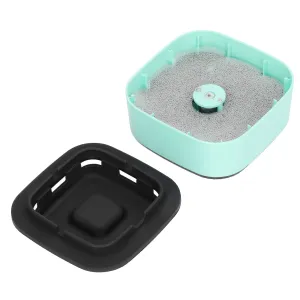 Smokeless Ashtray, Double Layer Separation Air Purifier Ashtray Automatic Timer Multiple Purification Filtration for Bedroom Office