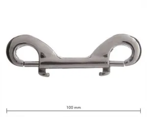 Snap Double-End Nickel Plate - 100mm