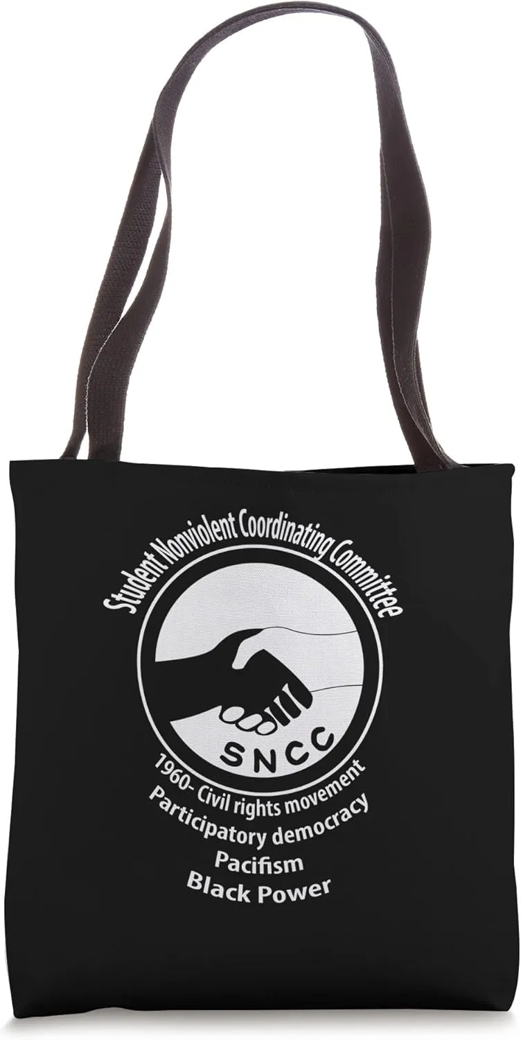 SNCC- Student Nonviolent Coordinating Committee Tote Bag