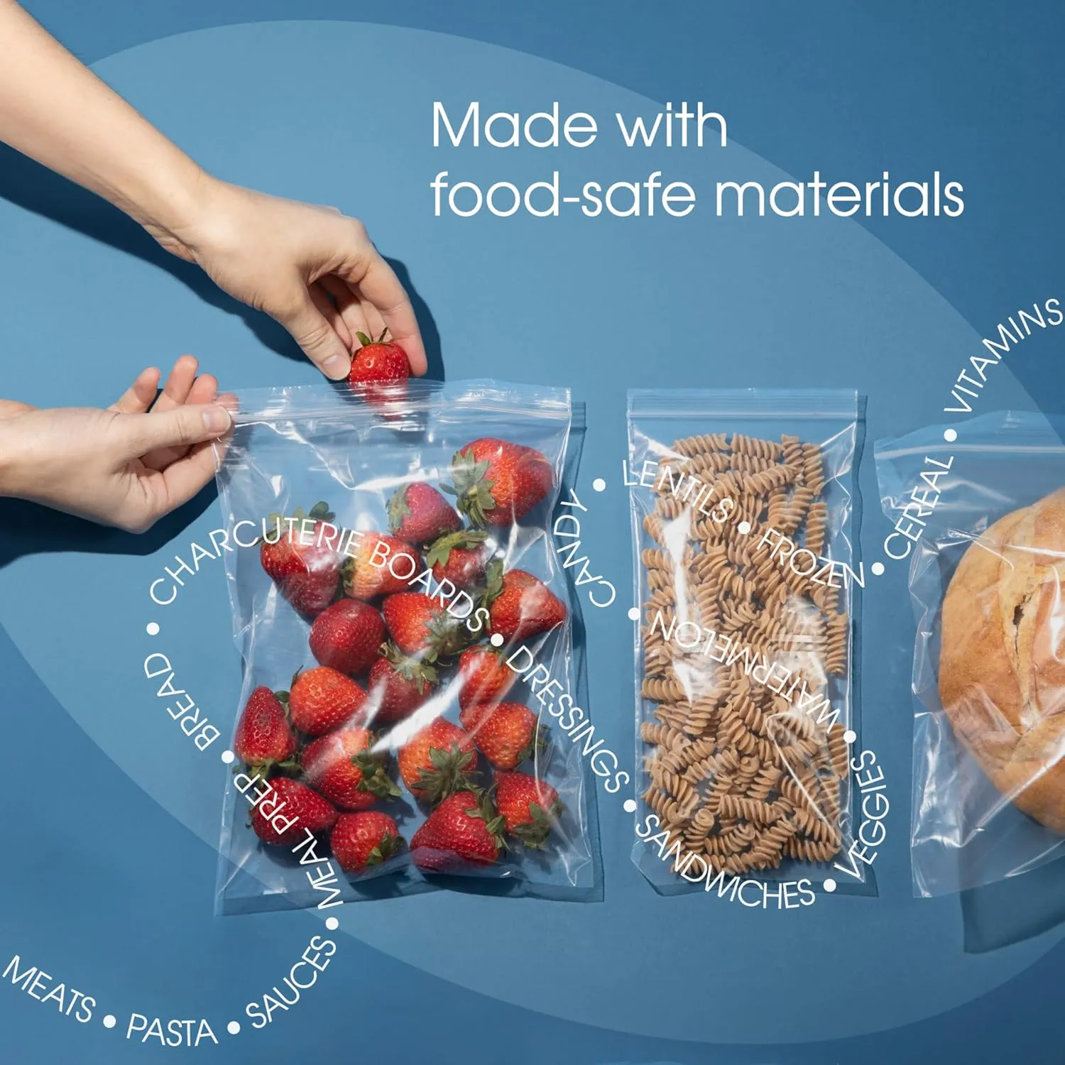 Spartan Industrial - 13” X 18” (500 Count) 2 Mil Clear Reclosable Zip Plastic Poly Bags with Resealable Lock Seal Zipper