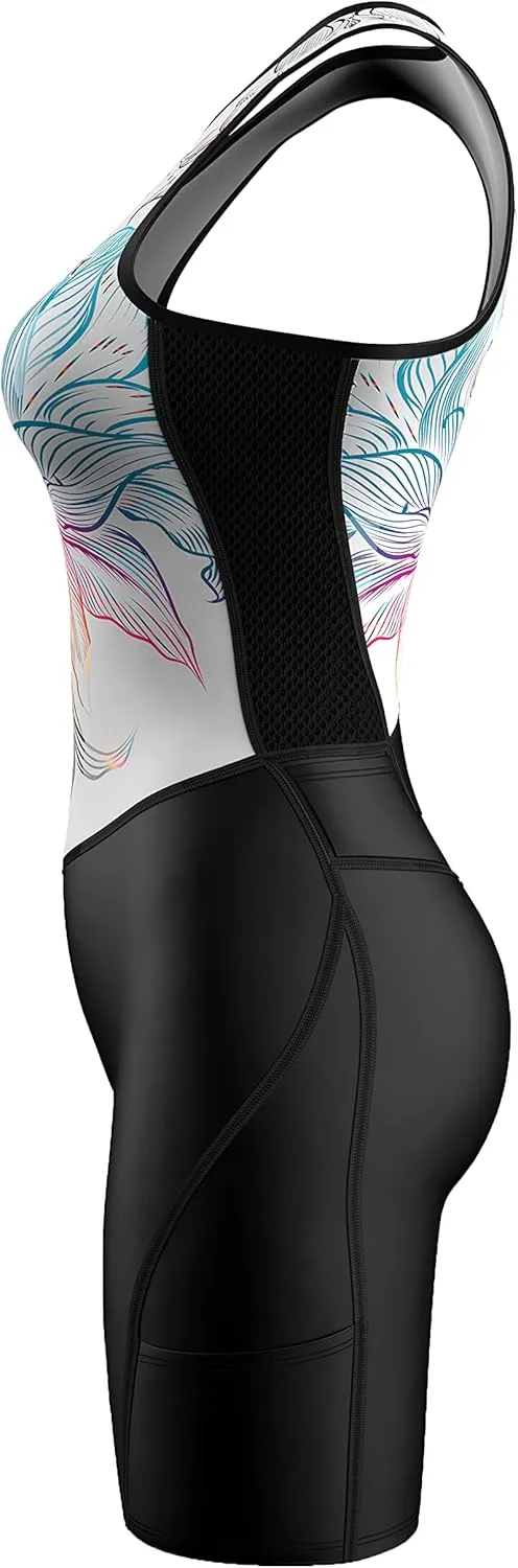 Sparx Women Triathlon Suit Tri Short Racing Cycling Swim Run