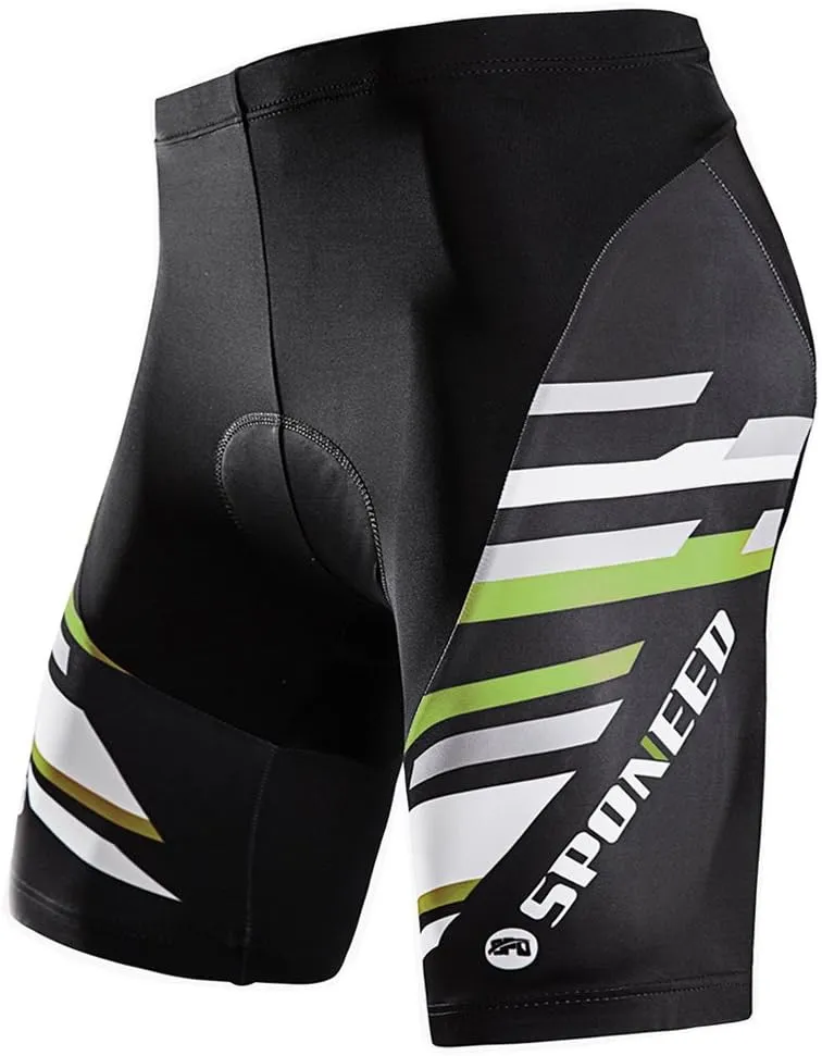 sponeed Cycling Jersey Short Sleeve Suits Men Bike Clothing Road Bicycle Shorts Padded Outfits