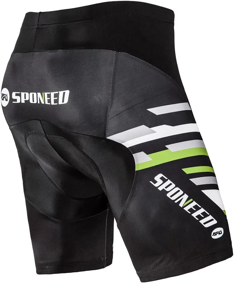 sponeed Cycling Jersey Short Sleeve Suits Men Bike Clothing Road Bicycle Shorts Padded Outfits