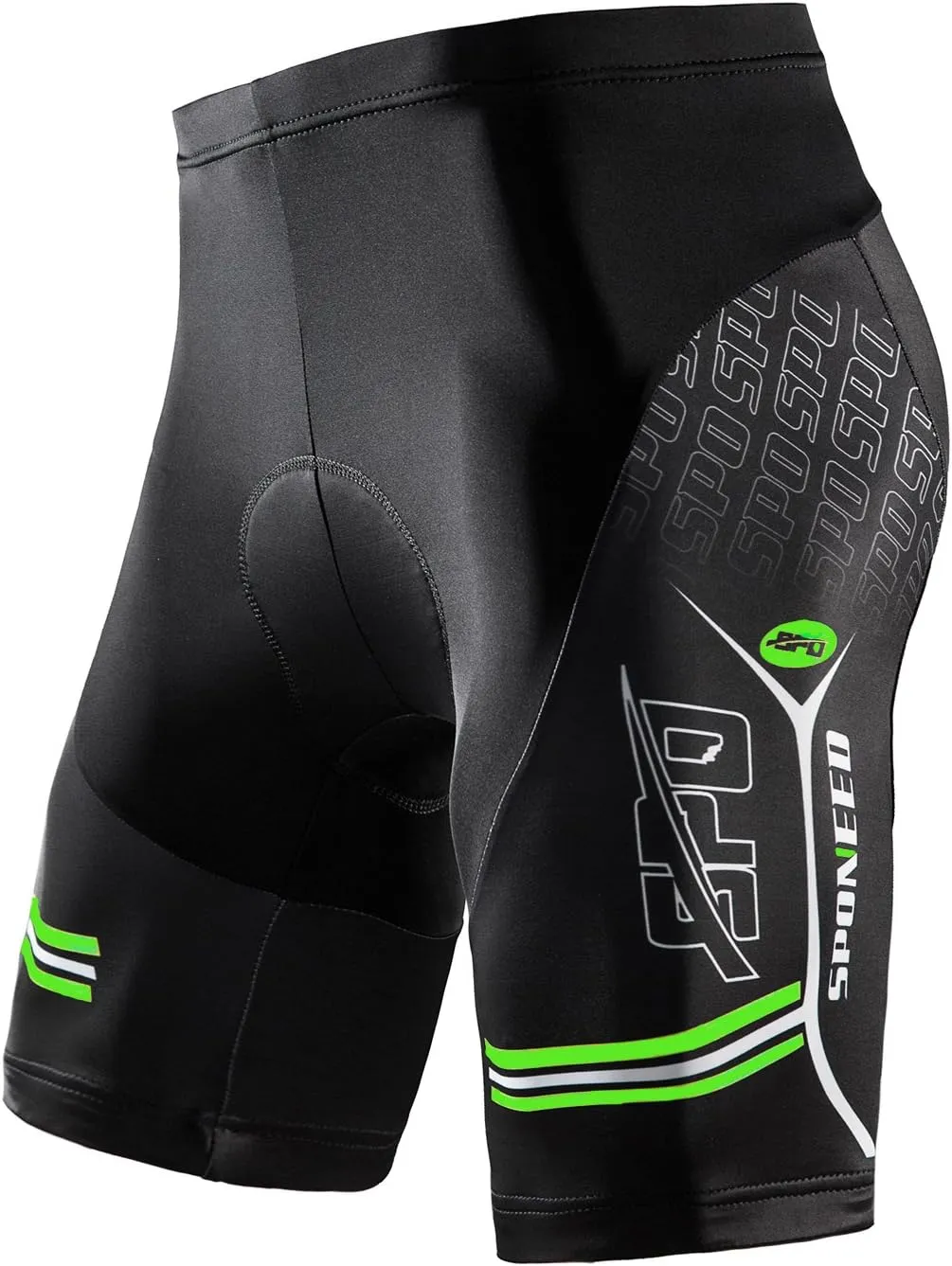sponeed Men Bike Shorts Cushioned Biking Wear Gear Road Cycling Bottoms