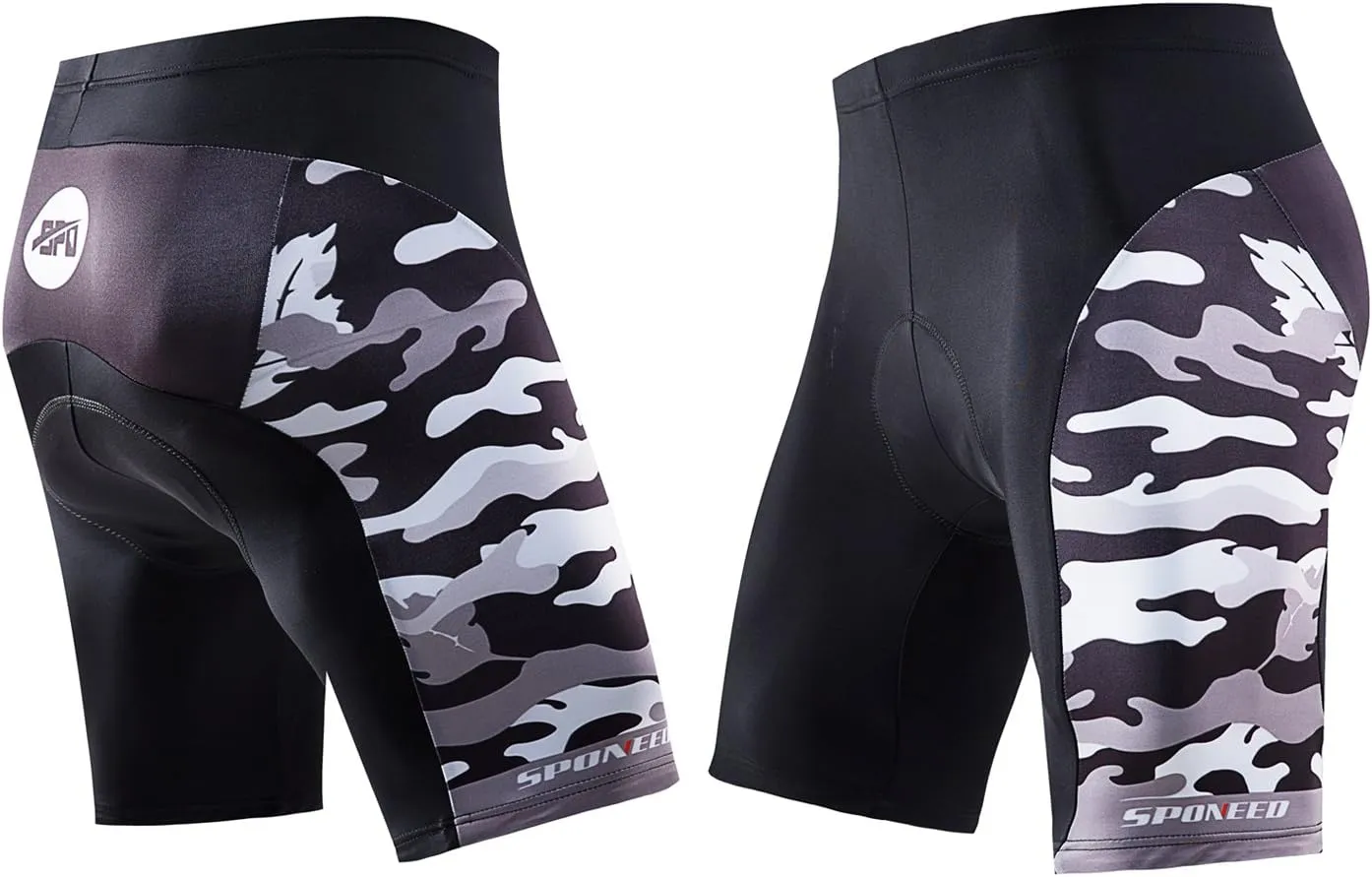 sponeed Men Cycle Outfit Set Bicycle Jersey Road Biker Shorts Trianthlon Cycling Gear Shirts