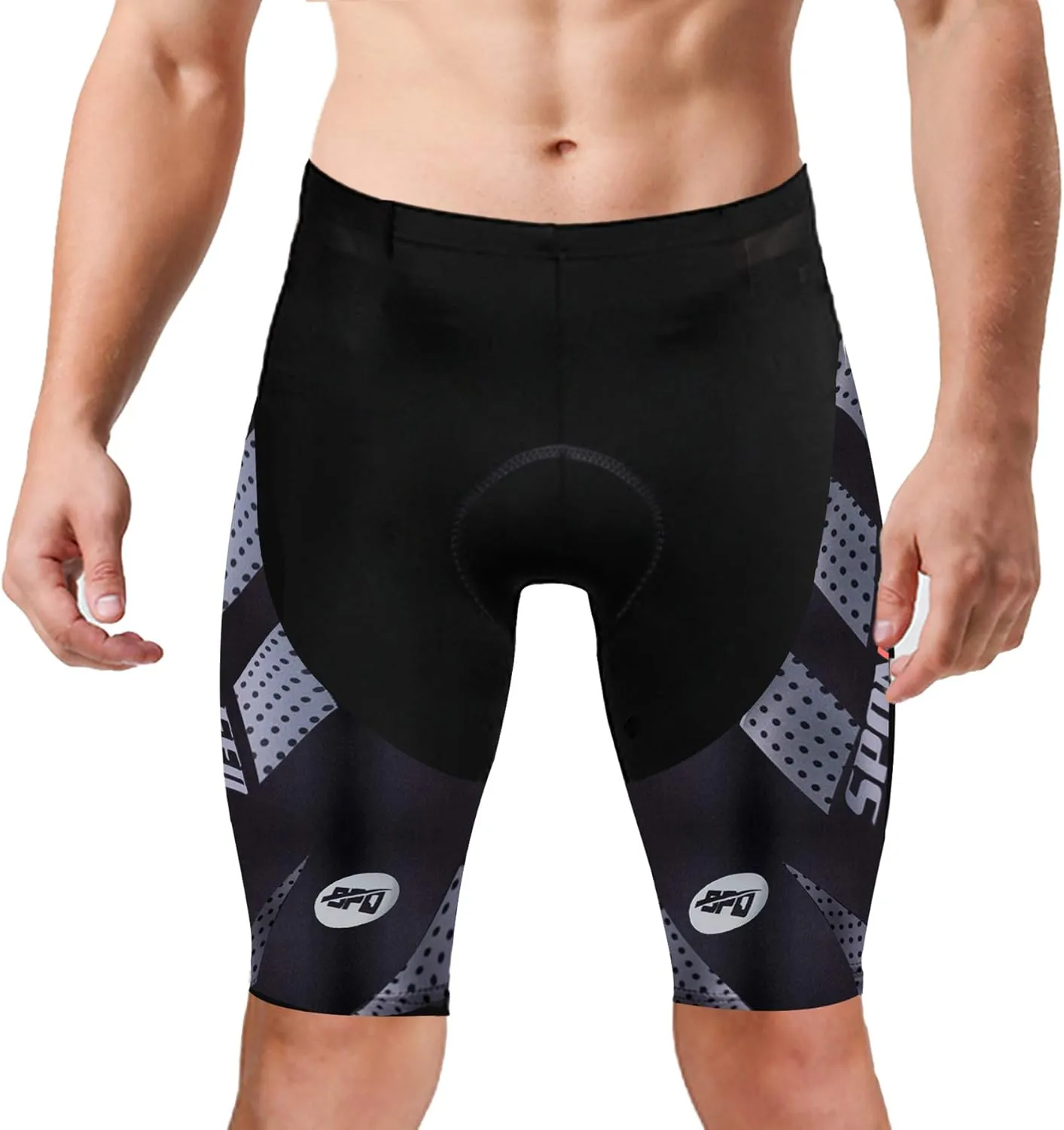 sponeed Men's Cycling Padded Shorts Men Bike Short Pants Cycle Spandex Tights Biking Wear