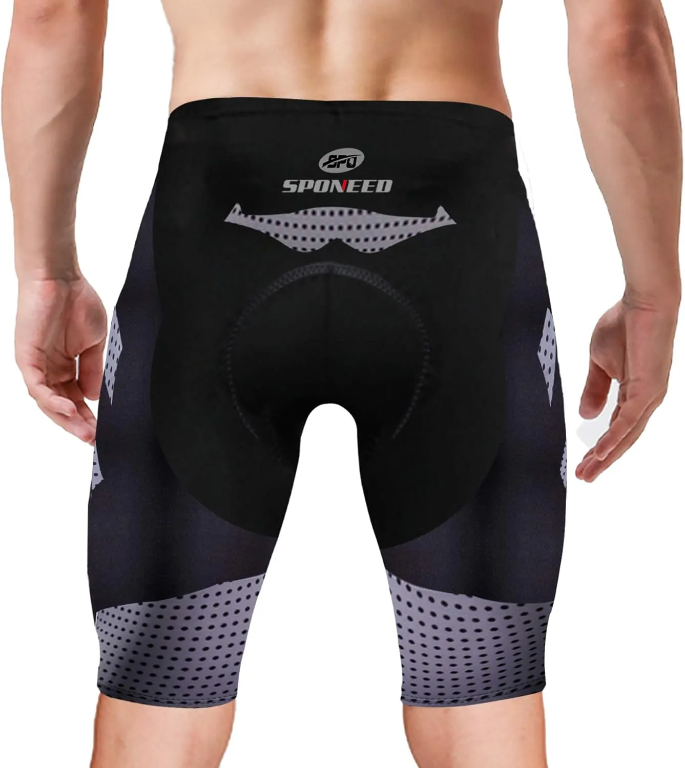 sponeed Men's Cycling Padded Shorts Men Bike Short Pants Cycle Spandex Tights Biking Wear
