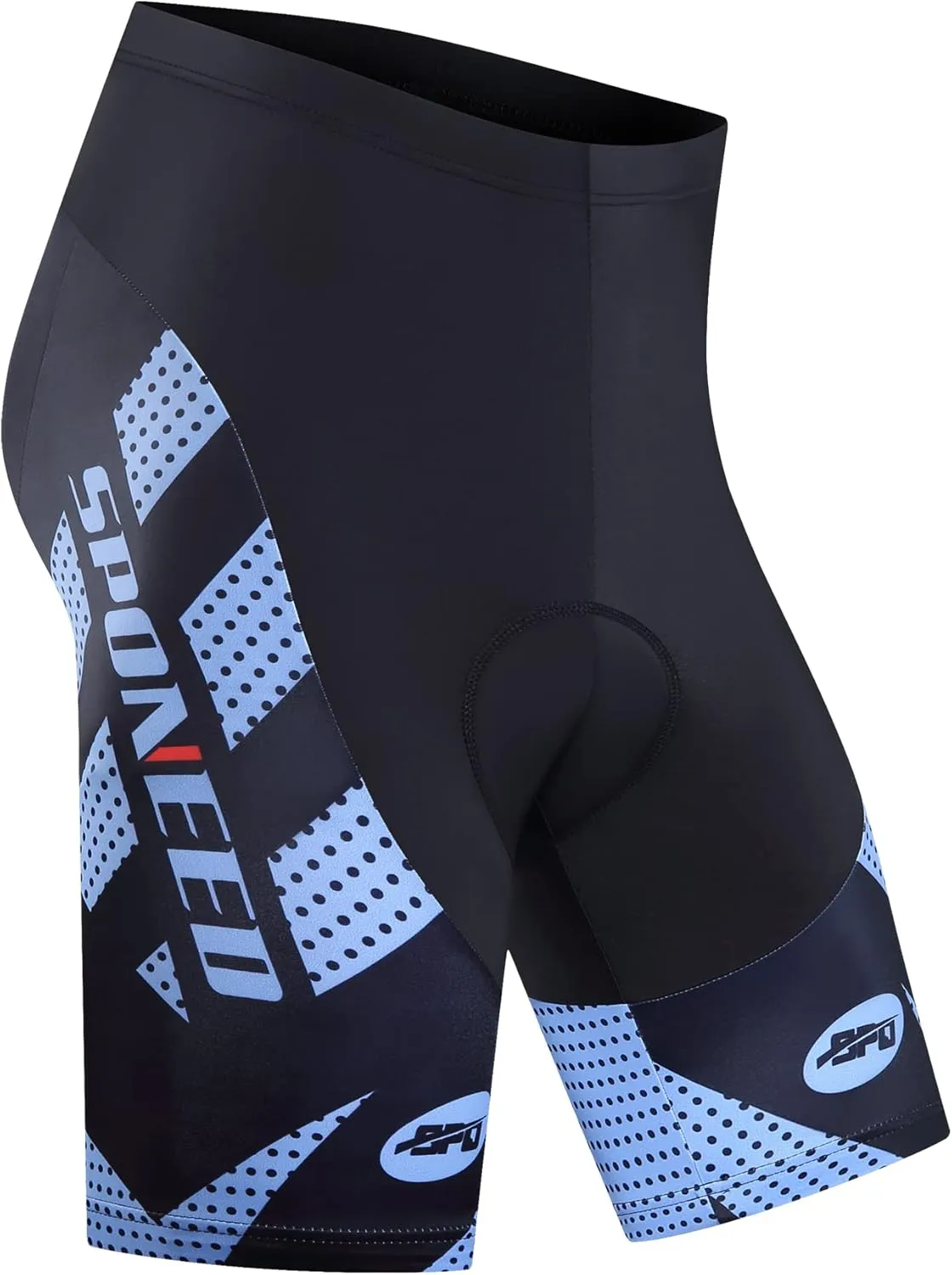 sponeed Men's Cycling Shorts Padded Bicycle Riding Pants Bike Biking Clothes Cycle Wear Tights