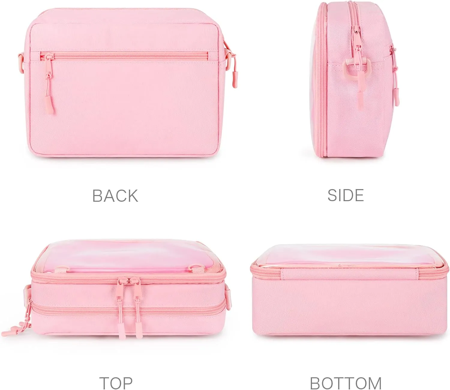 STEAMEDBUN Ita Bag Crossbody Small Ita Purse Pin Display Bag with Insert