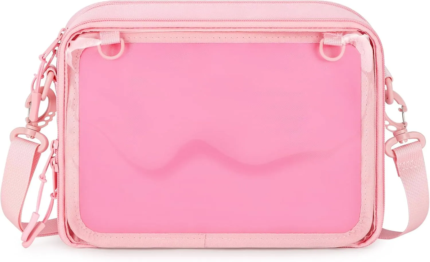 STEAMEDBUN Ita Bag Crossbody Small Ita Purse Pin Display Bag with Insert