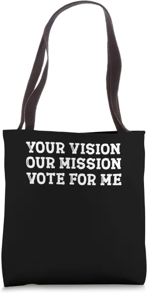 Student Council President School Election Tote Bag