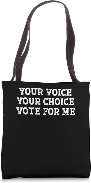 Student Council President School Election Tote Bag