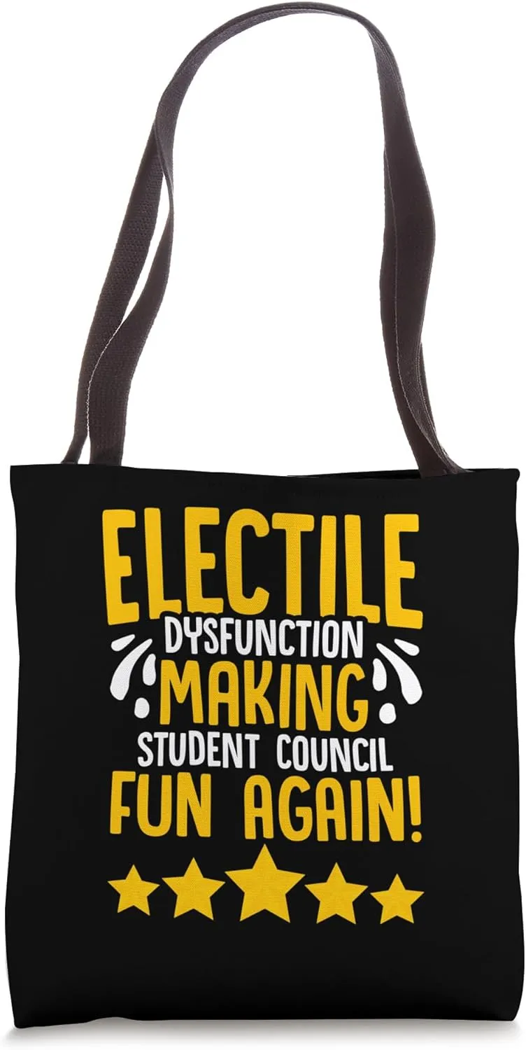 Student Council School Student Organization Class President Tote Bag