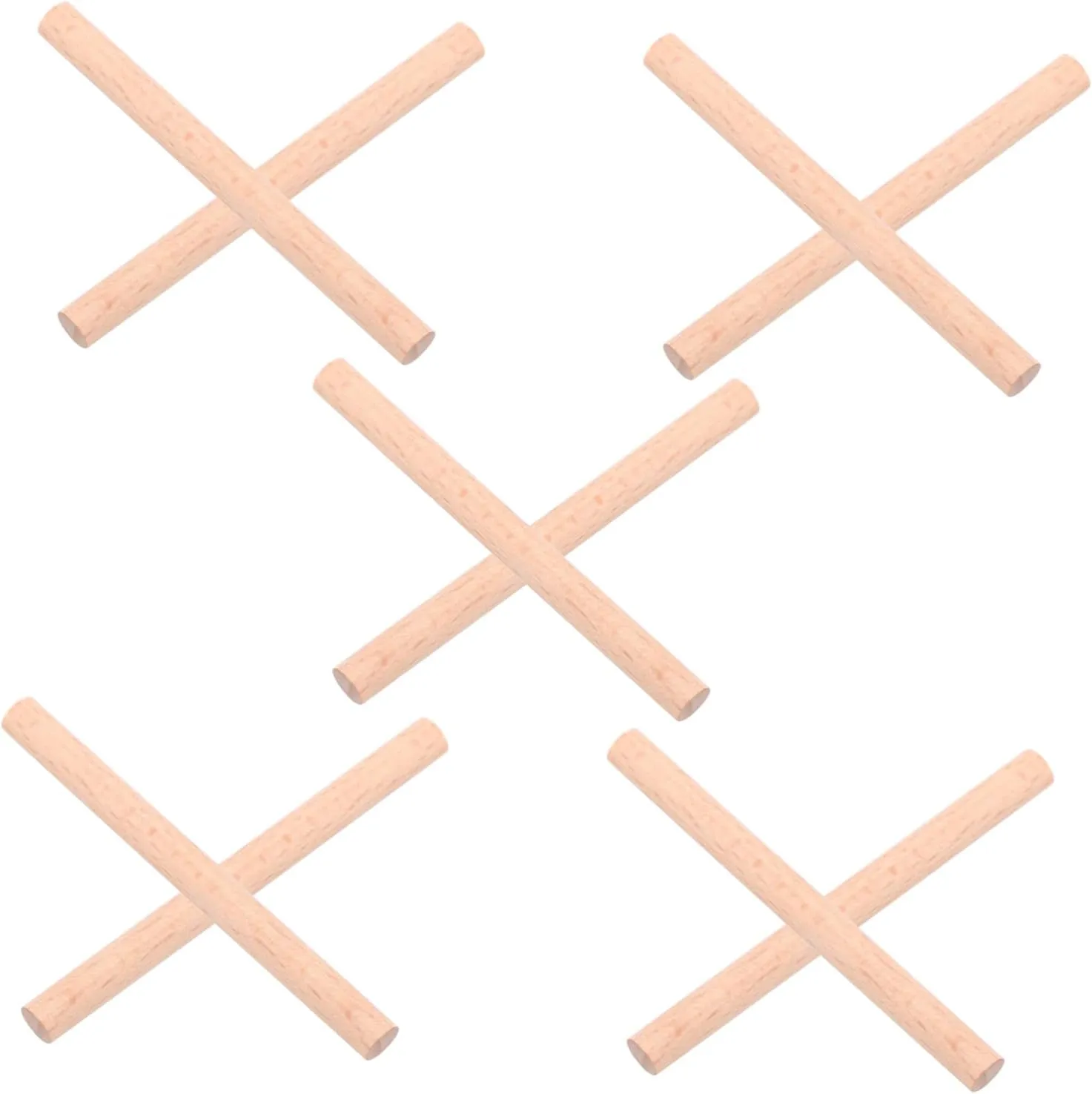 Sturdy Spruce Wood Violin Accessories 10pcs Sound Post Kit for Cello for Violin Teaching Practice