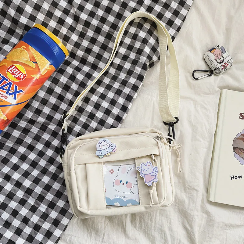 Summer Korean Style Simple Cute Funny Crossbody Bags