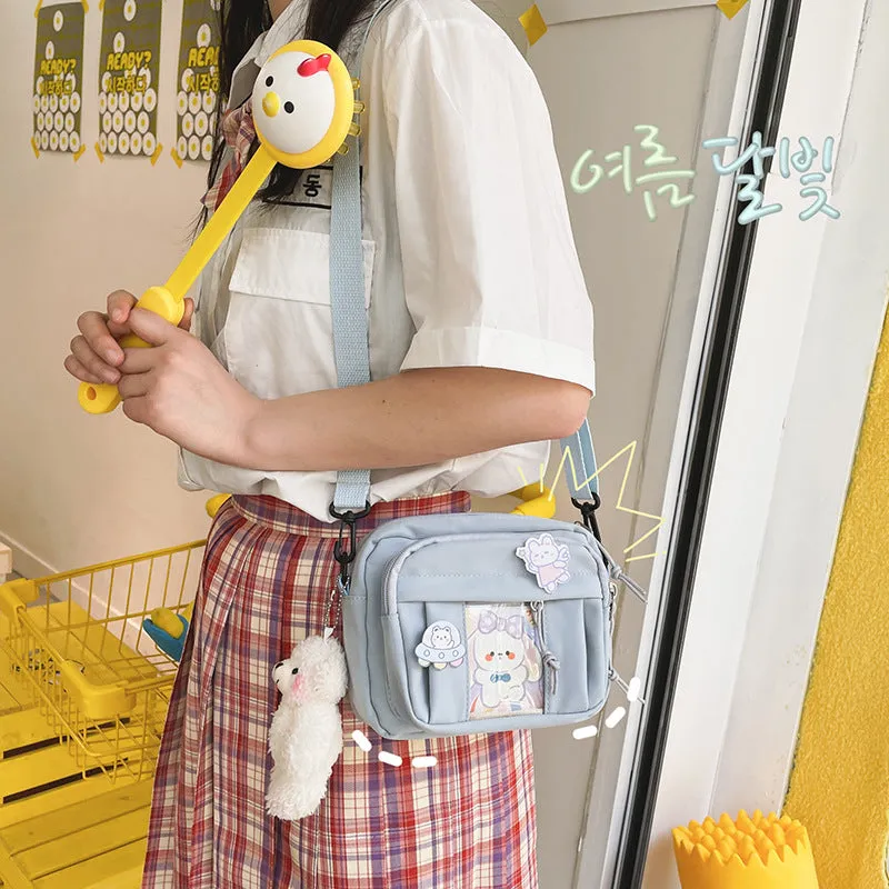 Summer Korean Style Simple Cute Funny Crossbody Bags