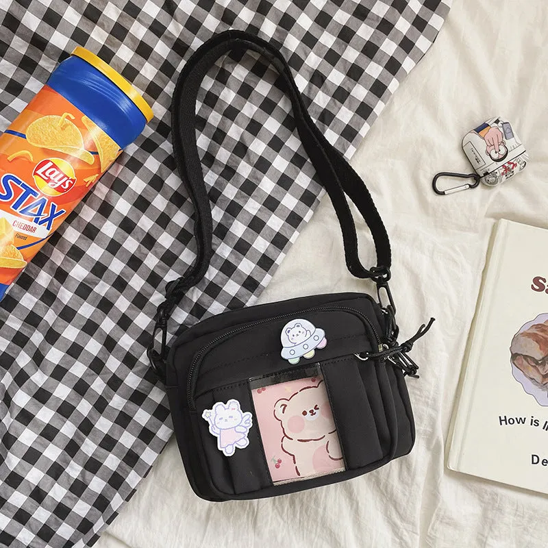 Summer Korean Style Simple Cute Funny Crossbody Bags