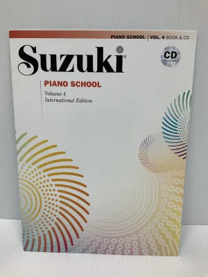 Suzuki - Piano School - Vol 4 - CD included