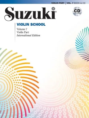 Suzuki Violin School, Volume 7, Book & CD, International Edition