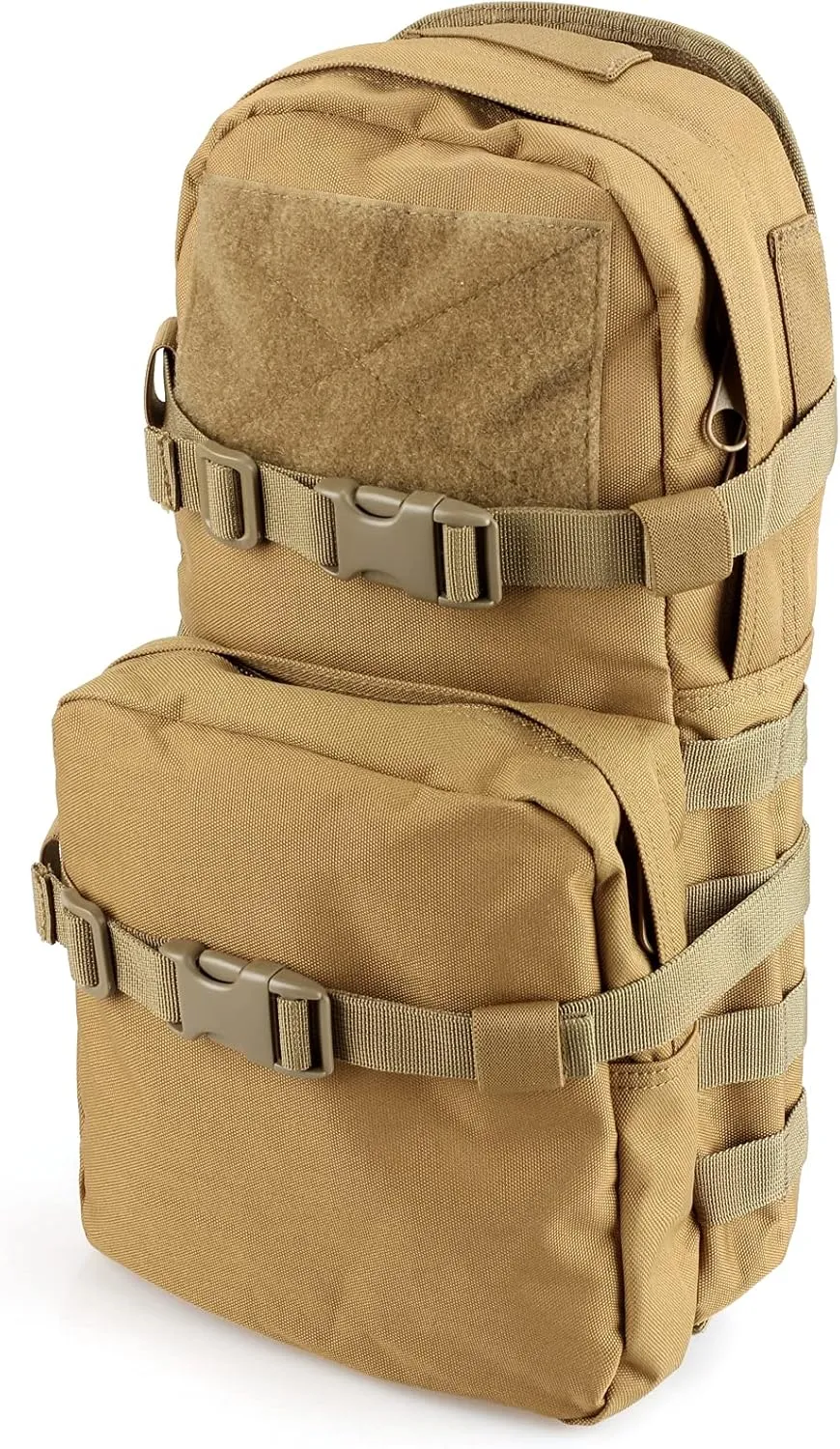 Tactical Hydration Pack Molle Hydration Carrier Military Hydration Pouch 3L Water Bladder Holder for Tactical Backpack Plate Carrier(Bladder Not Included)