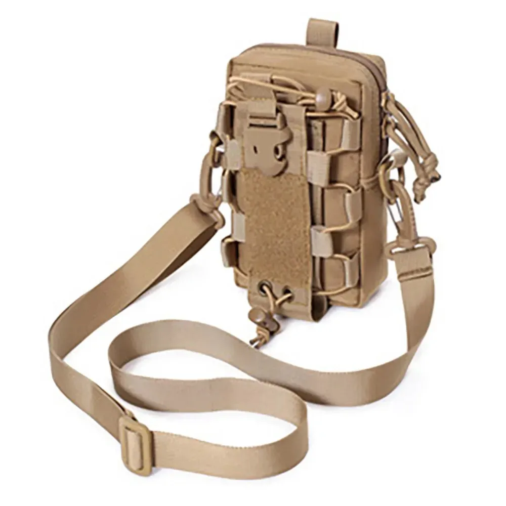 Tactical Molle Waist Pack with Water Bottle Holder - Outdoor Camping Essentials