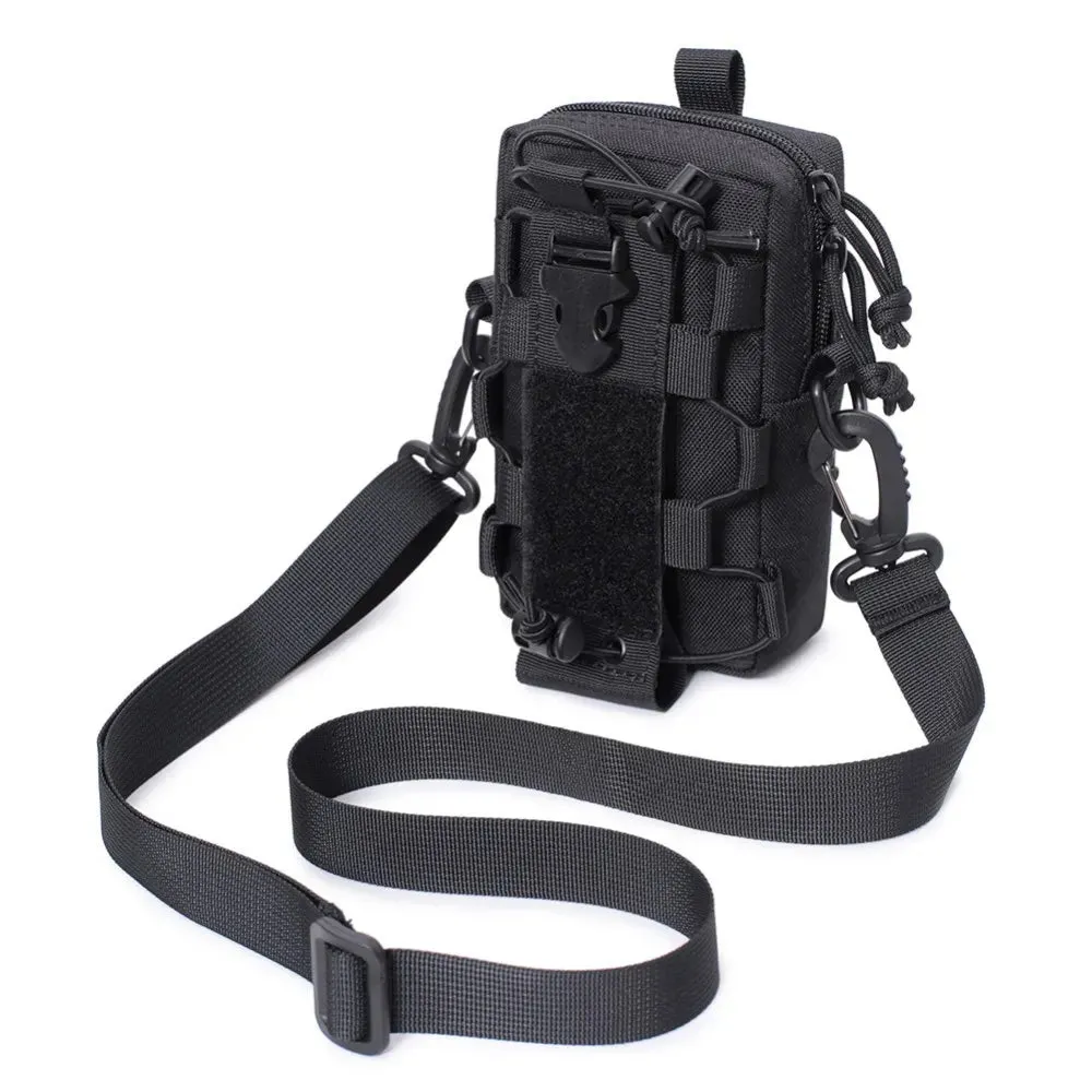 Tactical Molle Waist Pack with Water Bottle Holder - Outdoor Camping Essentials