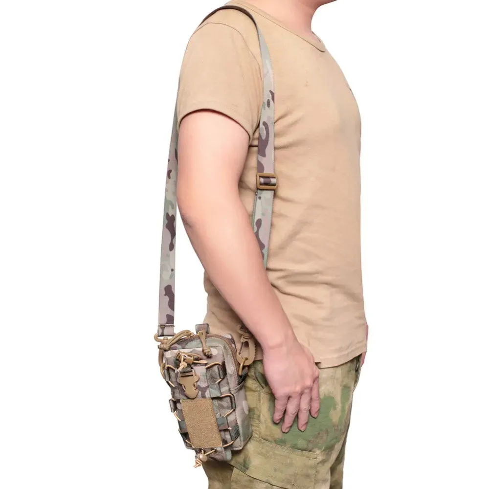 Tactical Molle Waist Pack with Water Bottle Holder - Outdoor Camping Essentials