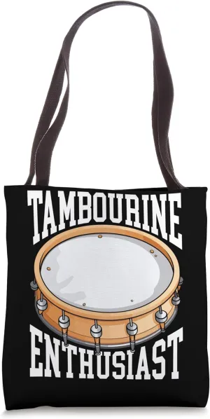 Tambourine Player Musical Instrument Musician Tote Bag