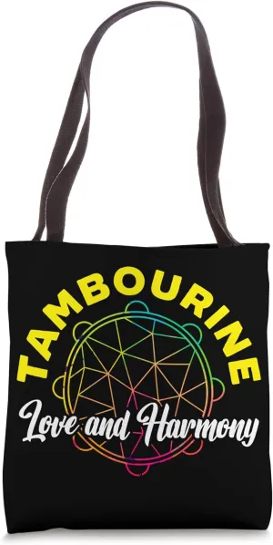 Tambourine Player Musical Instrument Musician Tote Bag