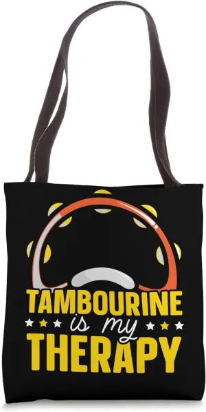 Tambourine Player Musical Instrument Musician Tote Bag