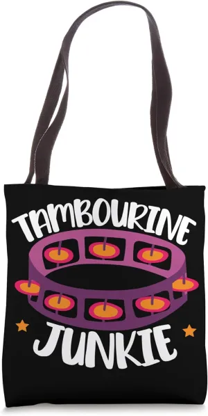 Tambourine Player Musical Instrument Musician Tote Bag