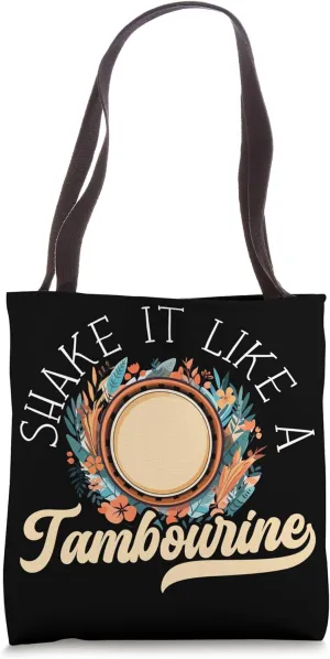 Tambourine Player Musical Instrument Musician Tote Bag