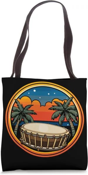 Tambourine Player Musical Instrument Musician Tote Bag