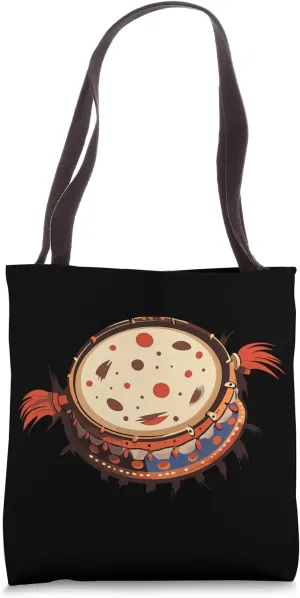 Tambourine Player Musical Instrument Musician Tote Bag