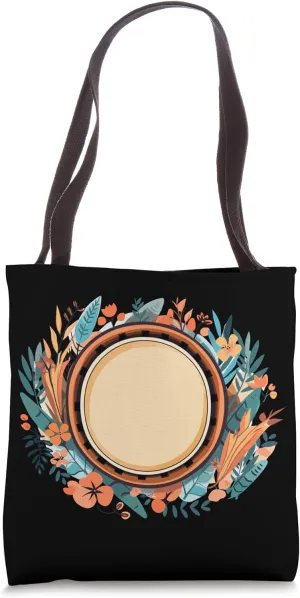 Tambourine Player Musical Instrument Musician Tote Bag